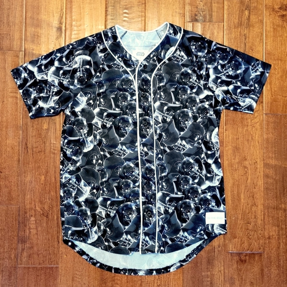Star Wars On The Byas Pac Sun Darth Vader Jersey NWOT